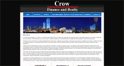 Desktop Screenshot of crowfinance.com